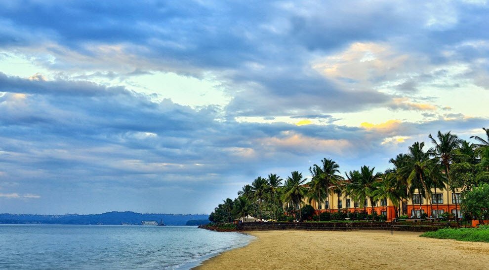 Miramar Beach, Goa, India
